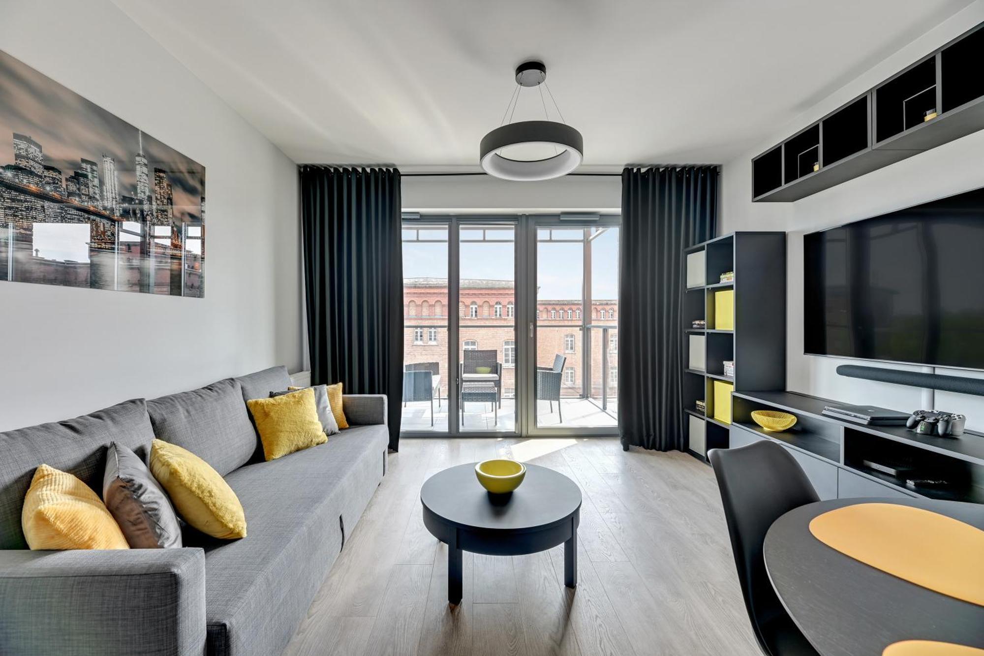 Scala Apartamenty - Mykonos Deluxe Studio Gdansk Exterior foto